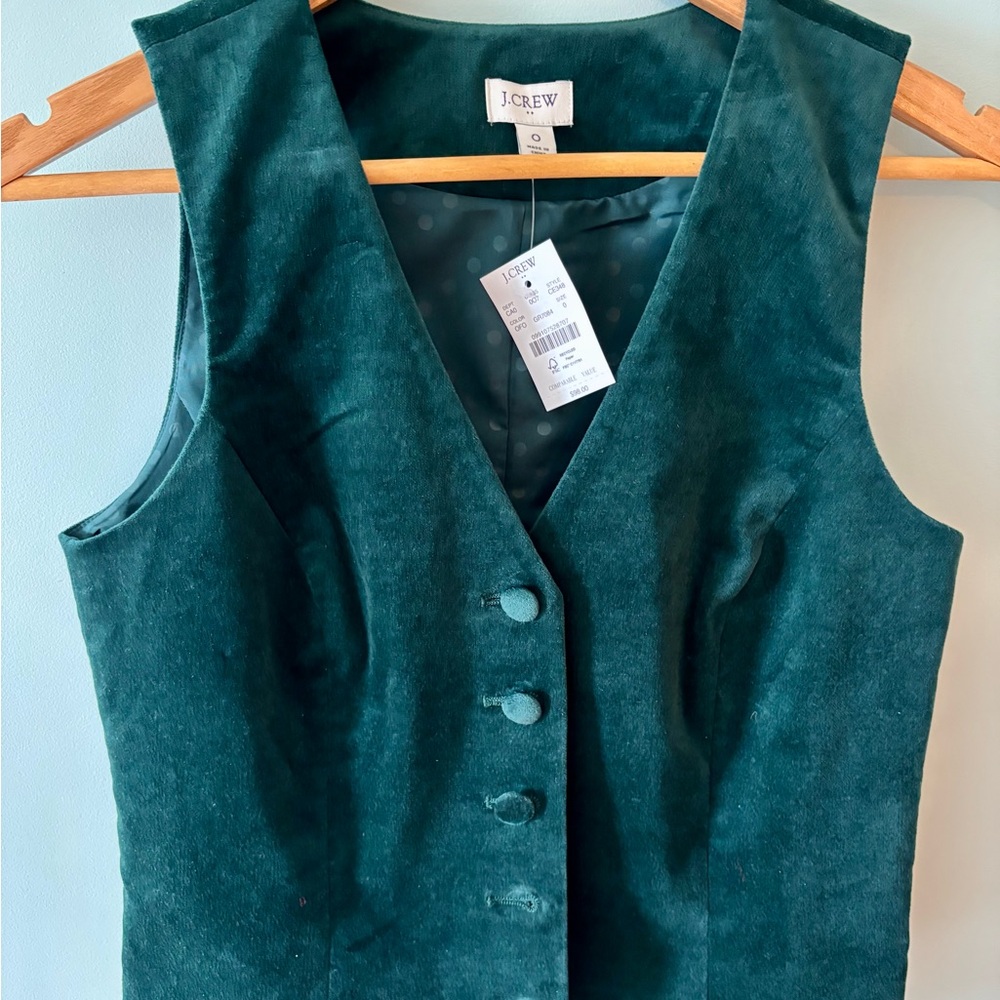 NWT J Crew Teal Sleeveless Top